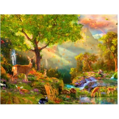 Puzzle 2000 Pièces : Forêt Idyllique, Ravensburger