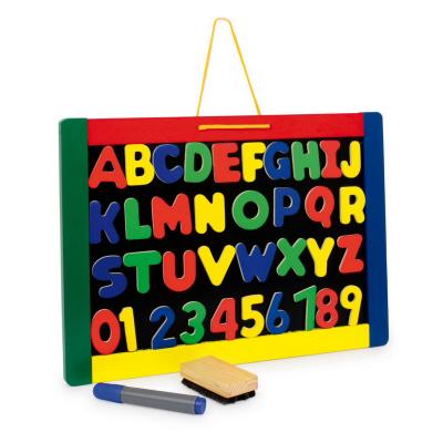Tableau en bois avec chiffres et lettres - Legler