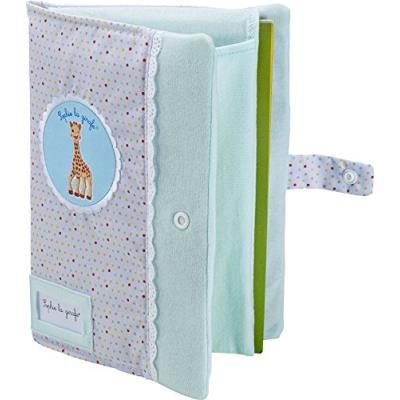 Vulli protège carnet de santé peluche et doudous sophie la girafe