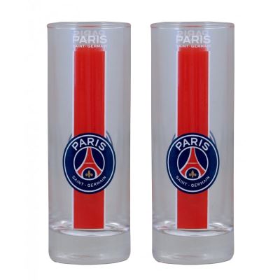 Set de 2 verres à eau 22cl PSG