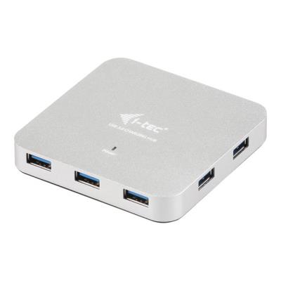 i-Tec USB 3.0 Metal Charging HUB - hub - 7 poorten