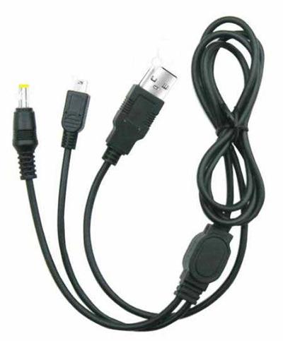 PSP USB Chargeur + Data Link (2 in 1)