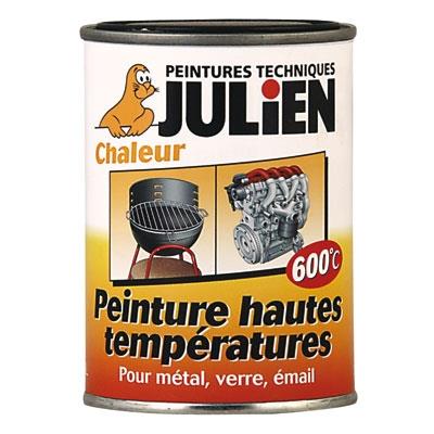 Peinture hautes-températures - Noir - 0.250 L - JULIEN