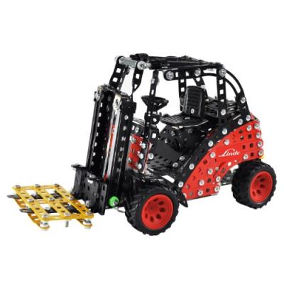 Tronico - 10092 - chariot élévateur linde h30 - echelle 1/16 - 549 pièces - rouge