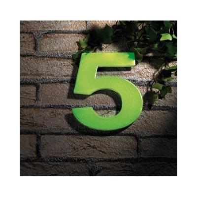 Numéro de maison phosphorescent - ''5''