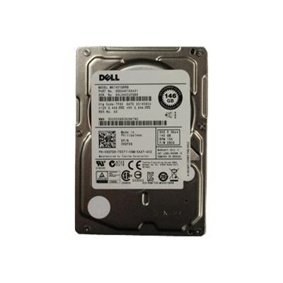 Dell - Vaste schijf - 146 GB - intern - 2.5 - SAS 6Gb/s - 15000 tpm