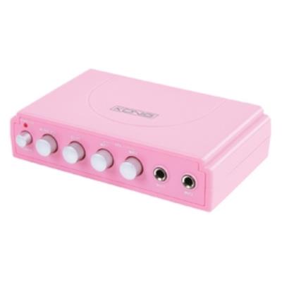 Karaoke mixer pink könig