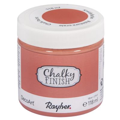 Peinture craie (Chalky Finish) - rose saumon - 118 ml - Rayher
