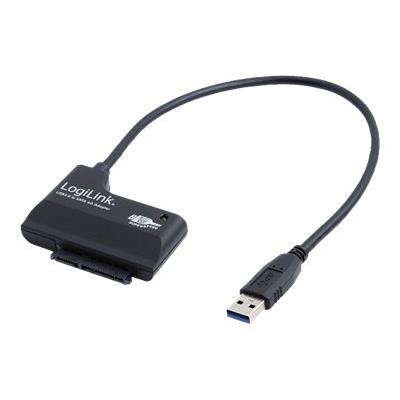 LogiLink Adapter USB 3.0 to SATA III - contrôleur de stockage - SATA 6Gb/s - USB 3.0