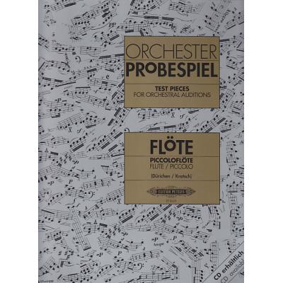 Partitions classique EDITION PETERS TRAITS D'ORCHESTRE - FLUTE Flûte traversière