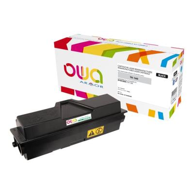 OWA - zwart - gereviseerd - tonercartridge (alternatief voor: Kyocera TK-160)