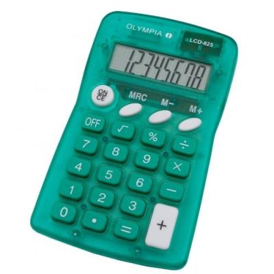 Olympia lcd 825 calculatrice vert 4673