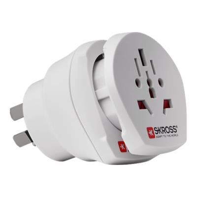 SKROSS Country Travel Adapter Combo-World to Australia - adapterpakket voedingsconnector