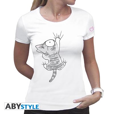 CHI - Tshirt Chi agrippé femme white M