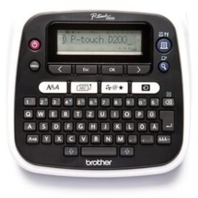 Brother p-touch pt-d200bw desktop beschriftungsgerät ptd200bwzg1