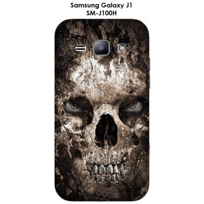 Coque Samsung Galaxy J1 - SM-J100H Tete de mort 2