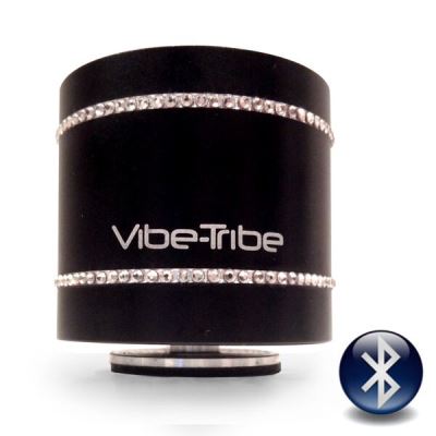 Vibe-Tribe Troll 2.0 Limited Edition - Crystals from Swarovski®: 10Watt Haut-parleurs a Vibration Sans Fil, Bluetooth