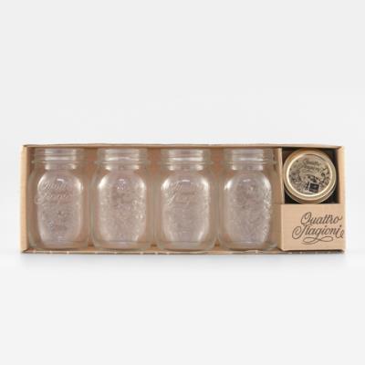 Bormioli rocco set 4 pots 0,50l quattro stag.