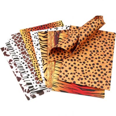 Creotime animalier design carton 21 x 29,7 cm 10 pièces multicolore