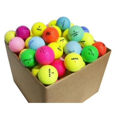 Second chance 100 balles de golf récupération qualité supérieure grade a couleurs optiques