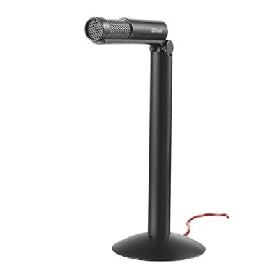 Trust 19850 microphone de bureau noir