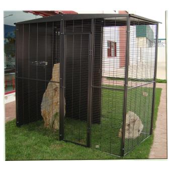 Imor Volière De Jardin 2m² Avec Toit 2 Pentes Pour Oiseau