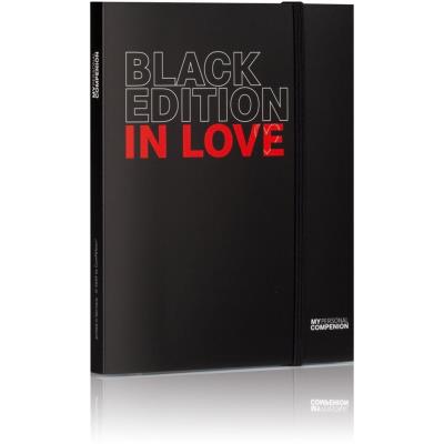 Bloc-notes A5 ''My Personal Compenion'' - ''Black Edition'' In Love