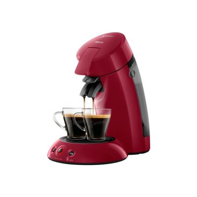 Philips Senseo Original HD6554 - machine à café - 1 bar - rouge foncé