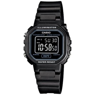 Montre Femme Casio LA-20WH-1B bracelet résine