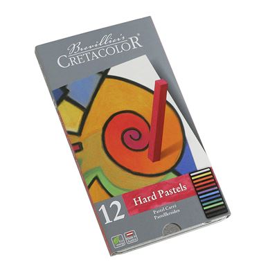Cretacolor 480 12 – Pastel Craie, 12 couleurs