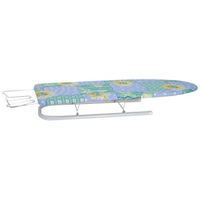 Msv 130027 mini table de repassage motif fleurs bois 80 x 22 x 0,1 cm