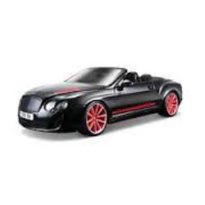 BBurago - Modèle réduit - Bentley Continental Supersports Convertible ISR - Echelle 1/18 : Noir
