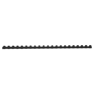 Anneaux de reliure plastique Noir 32mm pack de 50
