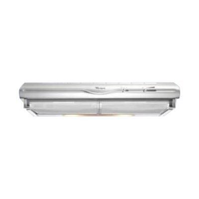 Whirlpool AKR 441 WH - Hotte - groupe filtrant - largeur : 59.9 cm - profondeur : 50.5 cm - evacuation & recyclage - blanc