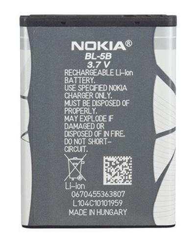 Batterie Nokia BL5B Original pour Nokia 3220