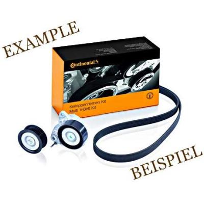 Contitech 6PK1660K2 KIT Courroie Multi V
