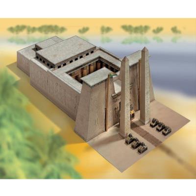 Maquette en carton : temple égyptien schreiber-bogen