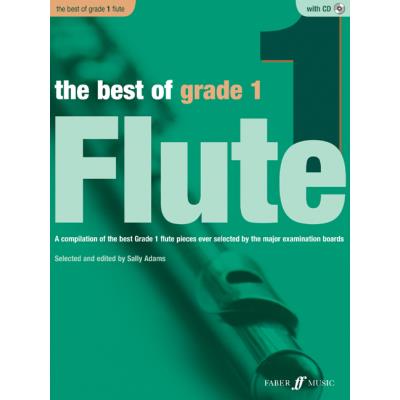 Partitions variété, pop, rock... FABER MUSIC ADAMS SALLY  - BEST OF GRADE 1 FLUTE + CD  - FLUTE AND PIANO  Vents