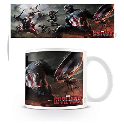 Captain America Civil War mug Battle