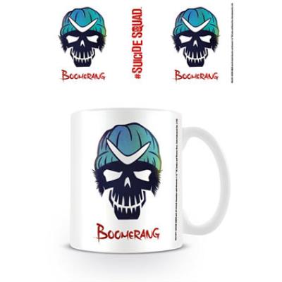 Suicide Squad mug Boomerang Skull