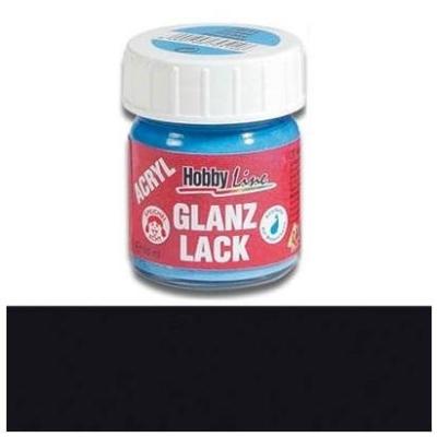 C.kreul vernis brillant hobby line, noir, 50 ml, vernis 79512