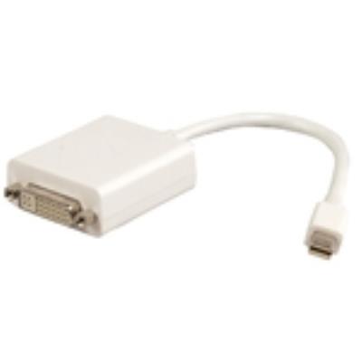 Adaptateur fiche mini displayport male et fiche dvid femelle blanc 2.00m