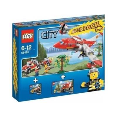Caserne De Pompiers Lego City Set 3 En 1 Super