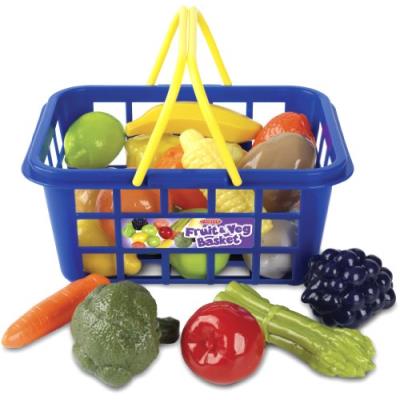 Casdon panier de fruits et légumes d'imitation