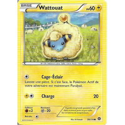 Acheter Carte Pokemon - XY11- Offensive vapeur - Wattouat - PV 60 - 38/114 - Commune - VF État correct - 16,00 € Carte Pokemon - XY11- Offensive vapeur - Wattouat - PV 60 - 38/114 - Commune - VF État correct - Asmodee reconditionné disponible sur Fnac
