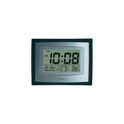 Horloge métallique à quartz techno line ws 8004 l x h x p 220 x 170 x 35 mm