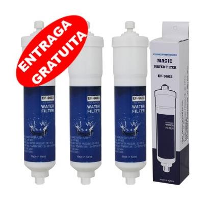 Pack De 3 Filtres Pour Frigo Samsung Ef9603 / Magic Water Filter -  Accessoire Réfrigérateur et Congélateur - Achat & prix