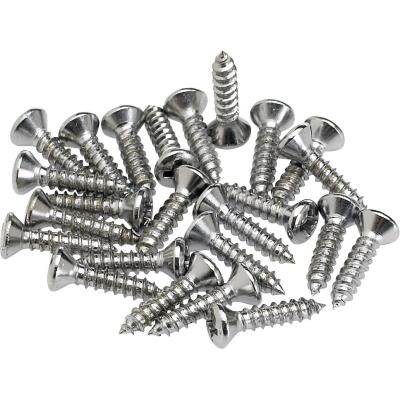 Accessoires guitares FENDER SACHET DE 24 VIS CHROMEES POUR PLAQUE DE PROTECTION Pièces détachées