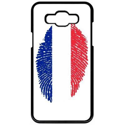 Coque samsung galaxy grand 3 empreinte digitale drapeau france