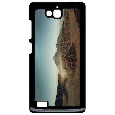 Coque huawei honor 3c et 3c 4g montagne avec volcans desert